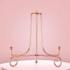 Metalic Essel Stand-Gold Color-4 inches