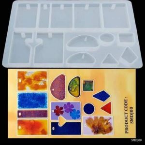 Keyring Mould For Epoxy Resin Key Ring DIY.