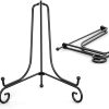 Metalic Essel Stand- Black Color-4 inch