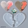 Love Pair Pendant Mold For Epoxy Resin Crafting-Silicone mold price in Bangladesh