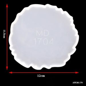 Elegant Coaster Mold For Epoxy Resin Crafting