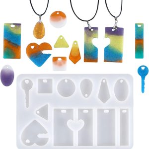 Pendant/Keyring Mould For DIY ,Crafting,Keychain shape,heart shape mold for Epoxy resin