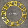 Roman Clock Number Acrylic Base