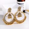 Indian Traditional  Jhumka Base (1 Pair) Big Jhumka Earrings For Epoxy Resin Earring Work.
