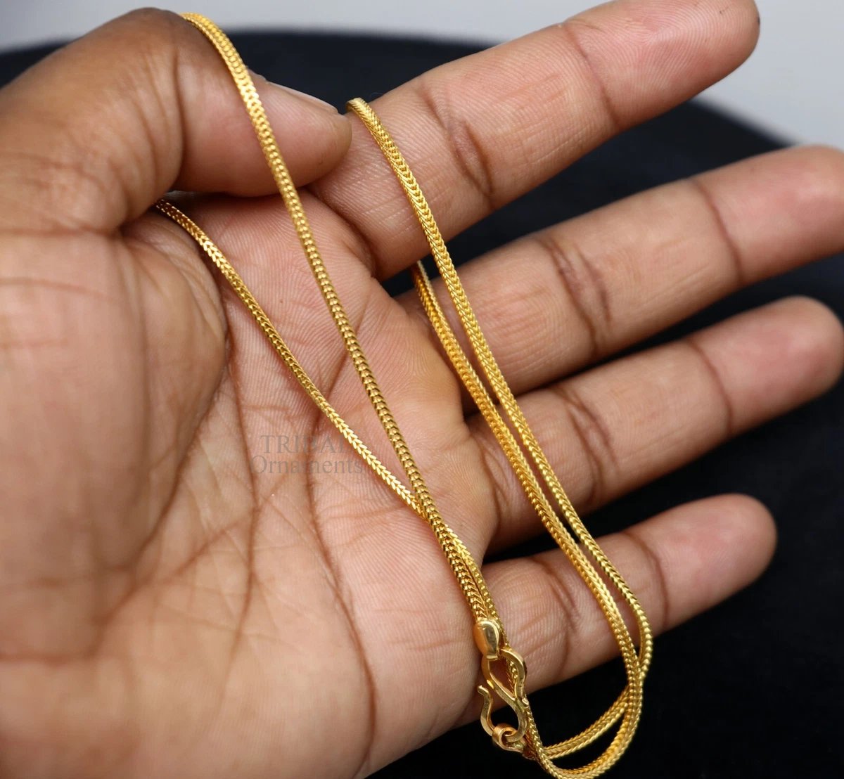 Golden Chain(Indian) For Pendant, DIY Project Ornaments Resin Work
