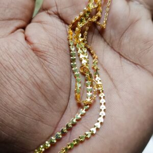 Unique Golden Chain For DIY Craft Jewellery Pendant