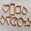 Open Bezel For DIY Pendant Base,Locket, Chain Earring Resin Work